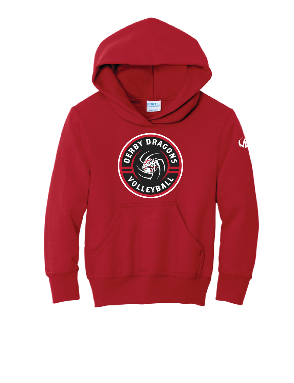 Derby MS Volleyball Fleece Hoodie