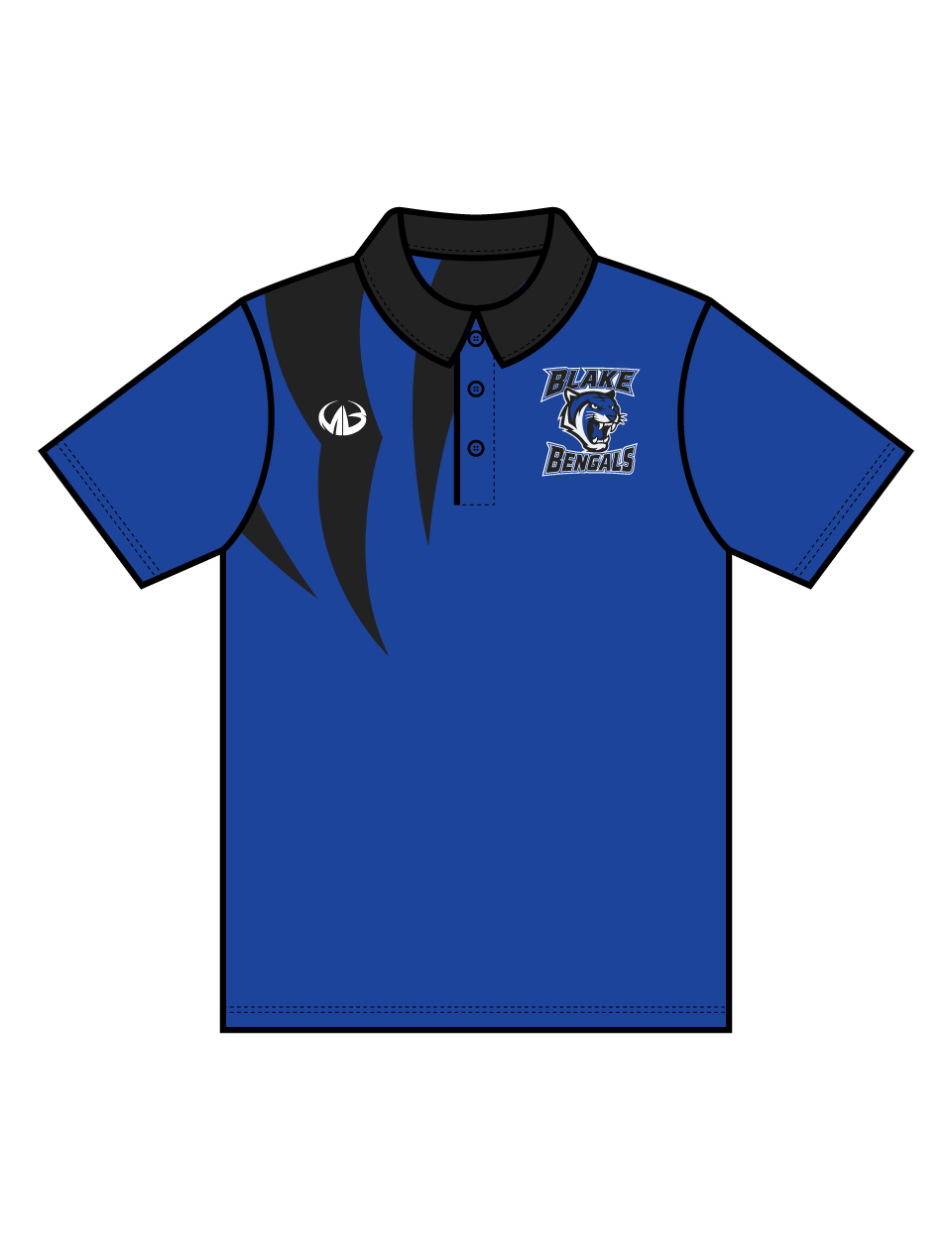 Blake Bengals Custom Polos