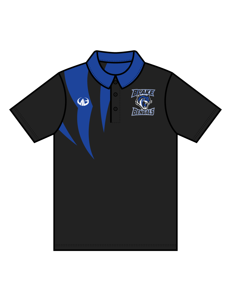Blake Bengals Custom Polos