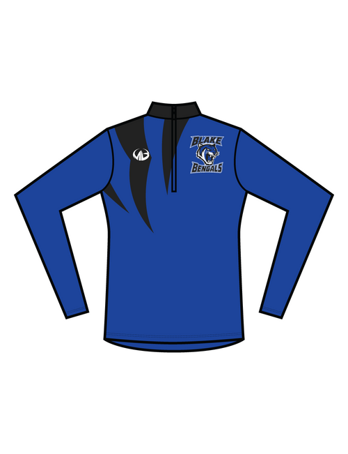 Blake Bengals Custom Logo Qtr Zips
