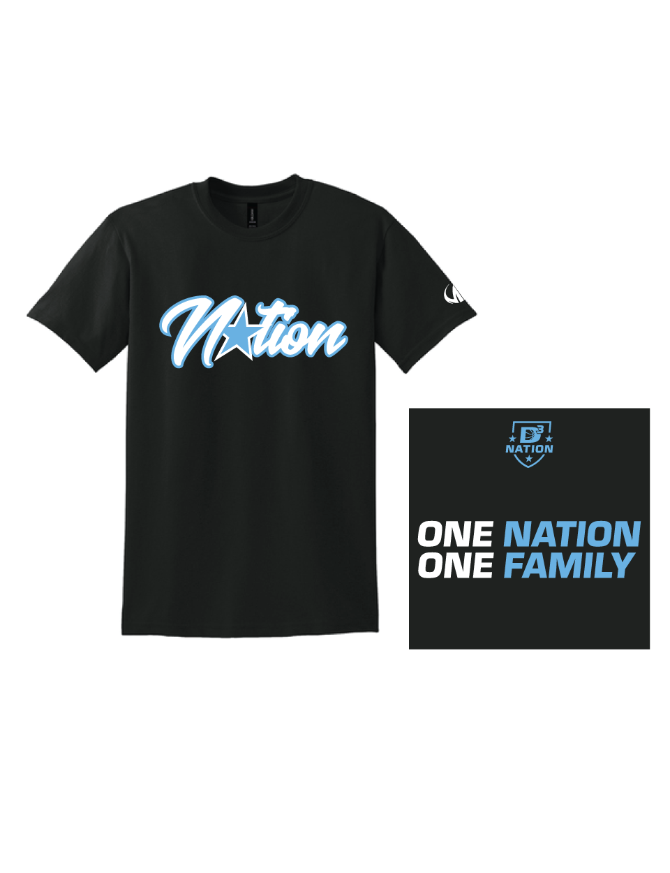 D3 Nation Basketball Tee