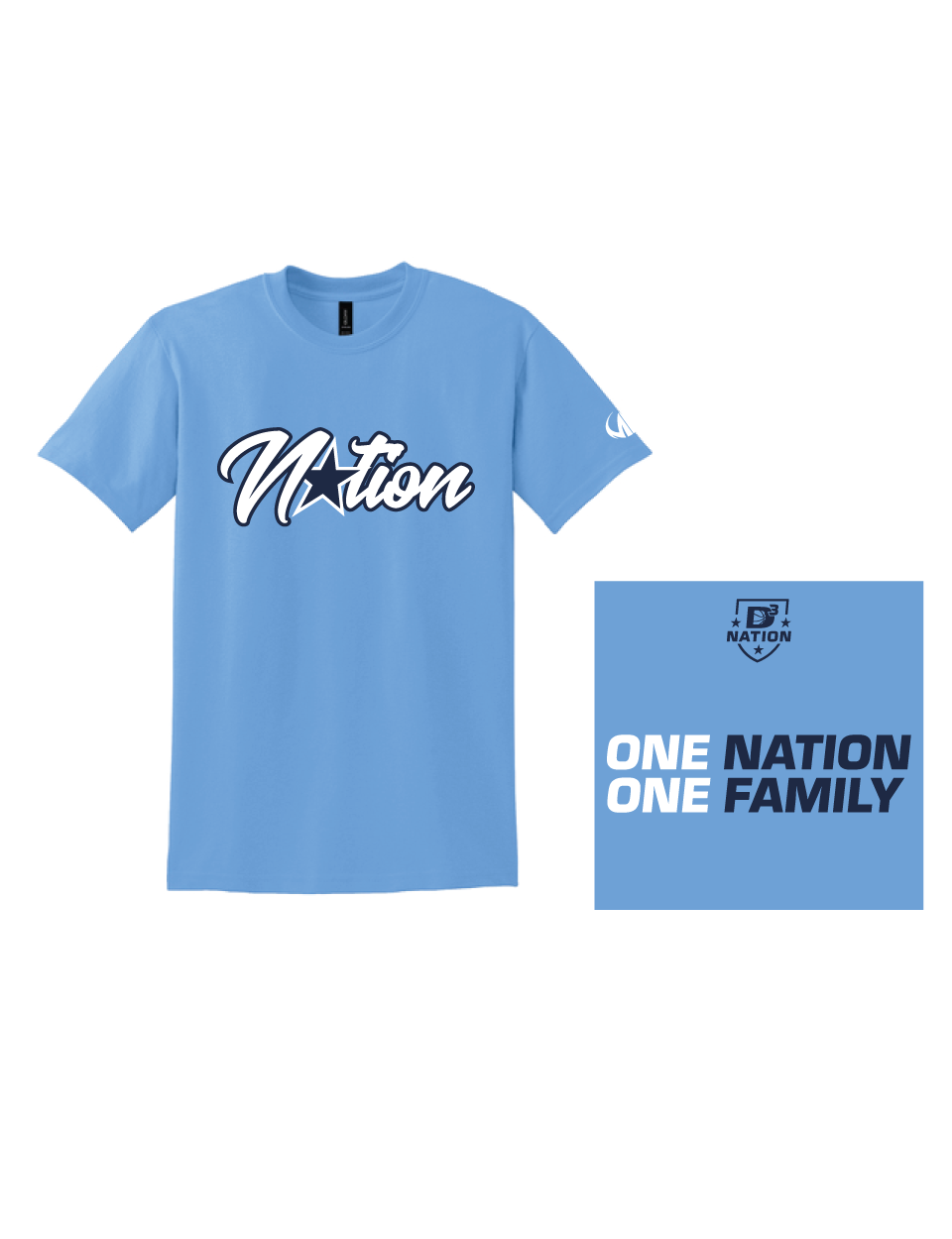 D3 Nation Basketball Tee