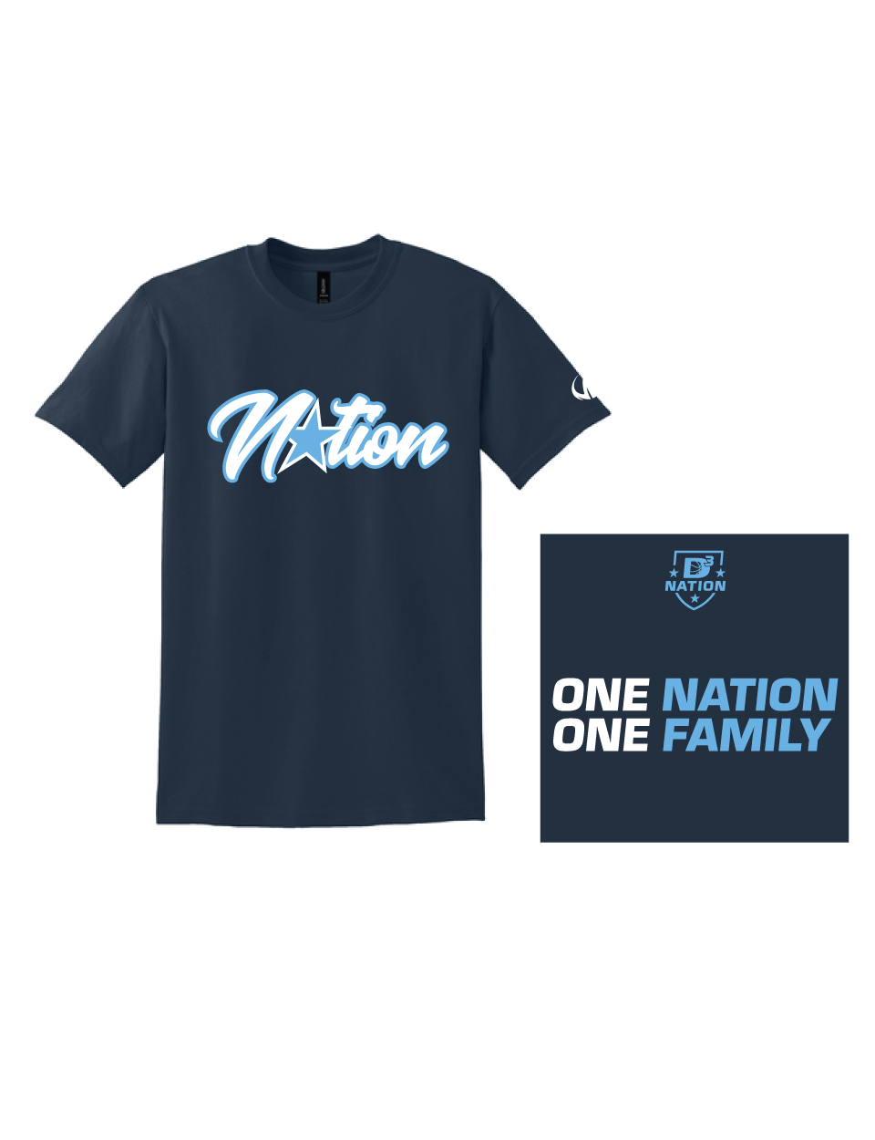D3 Nation Basketball Tee