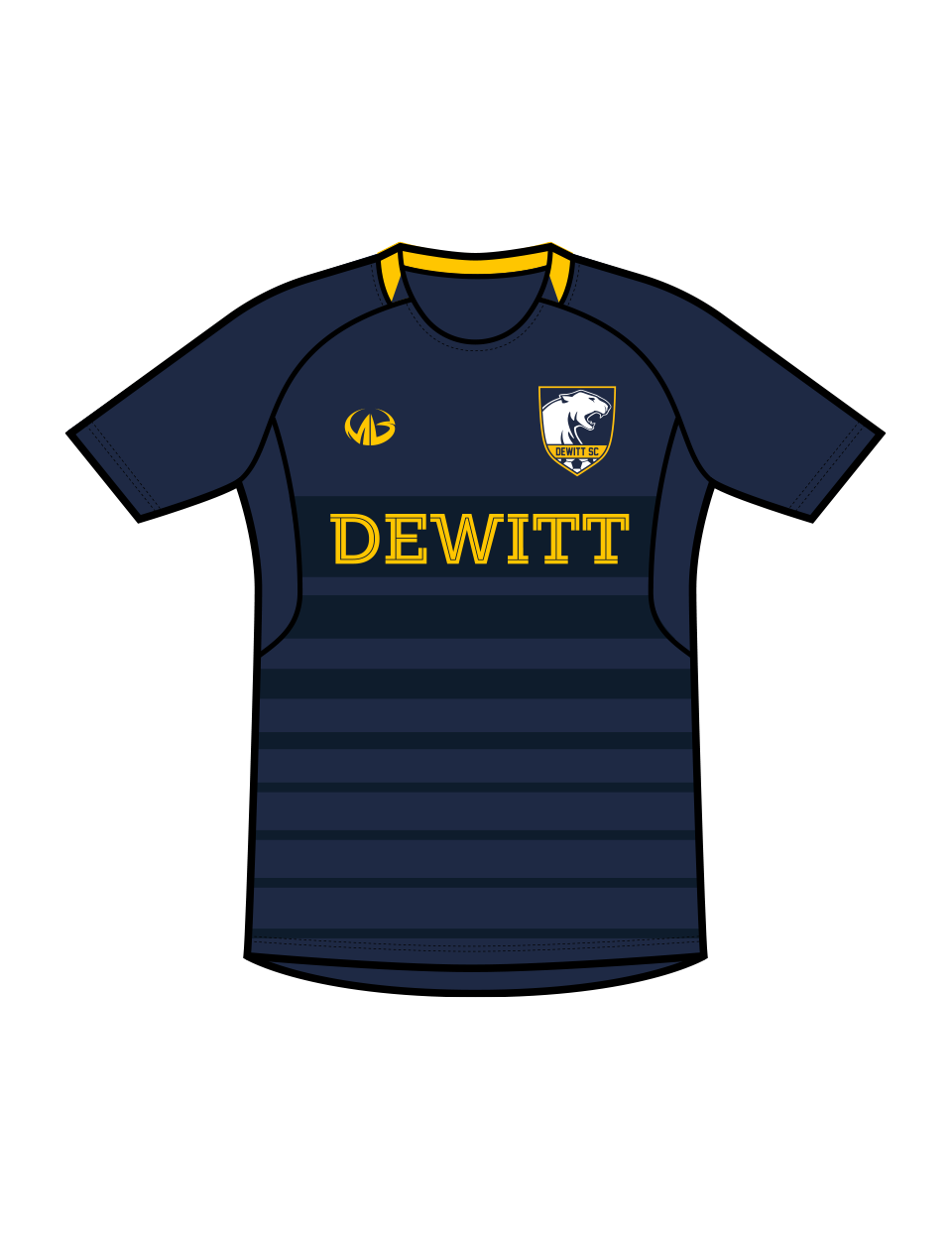 DeWitt SC Spirit Wear Game Jerseys Only