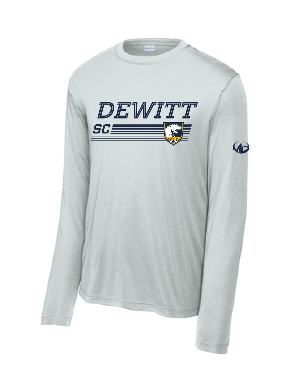 DeWitt SC Spirit Wear Long Sleeve Performance Shirt