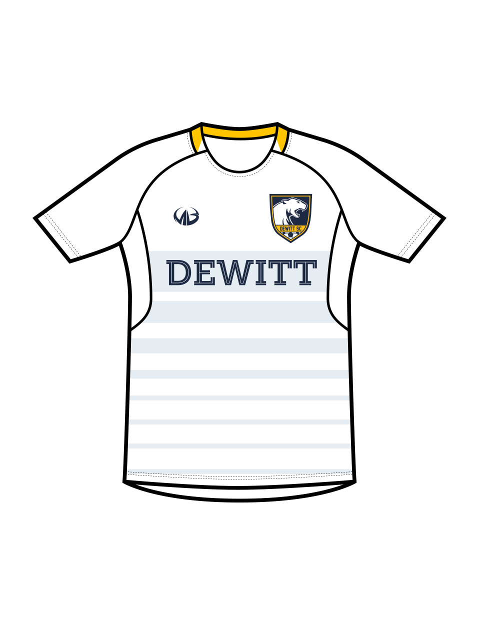 DeWitt SC Spirit Wear Game Jerseys Only