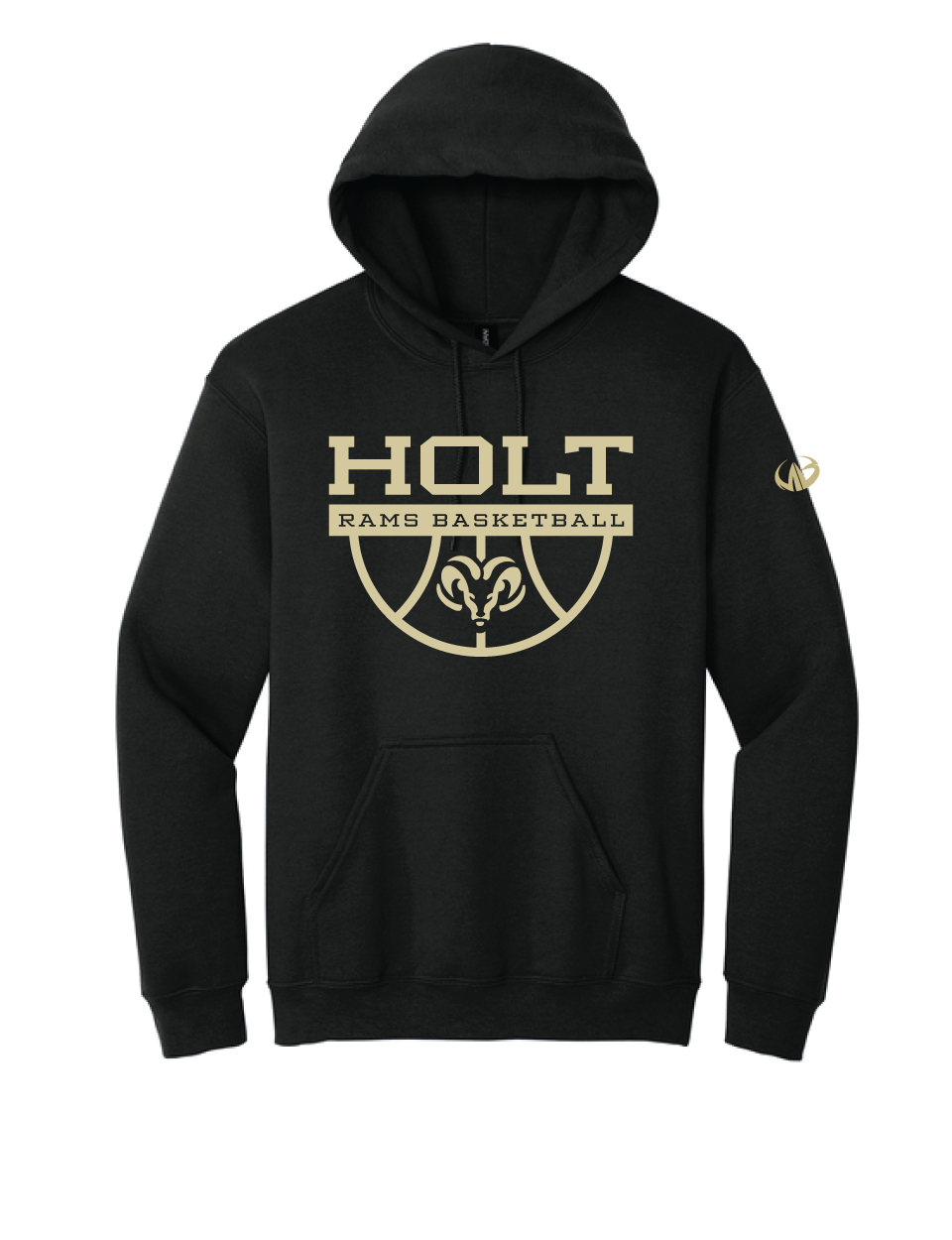 Holt Jr Rams Basketball Hoodie