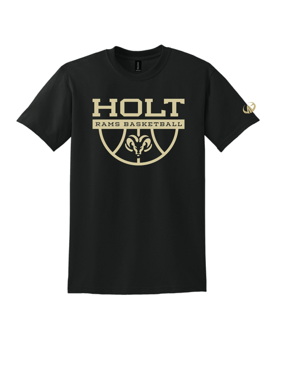 Holt Jr Rams Basketball Tee