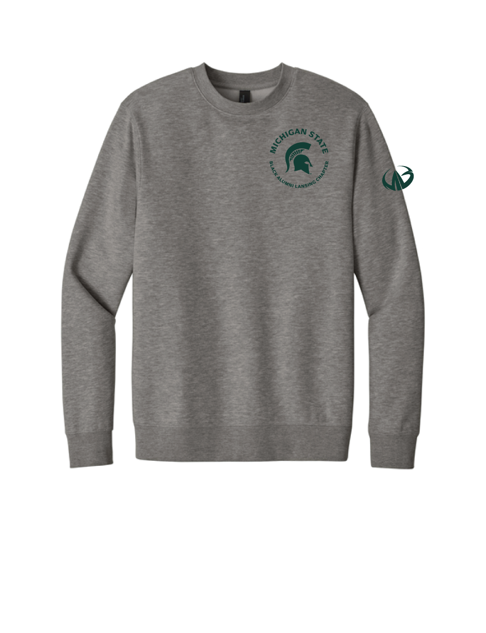 Michigan State Black Alumni Crewneck Sweatshirt