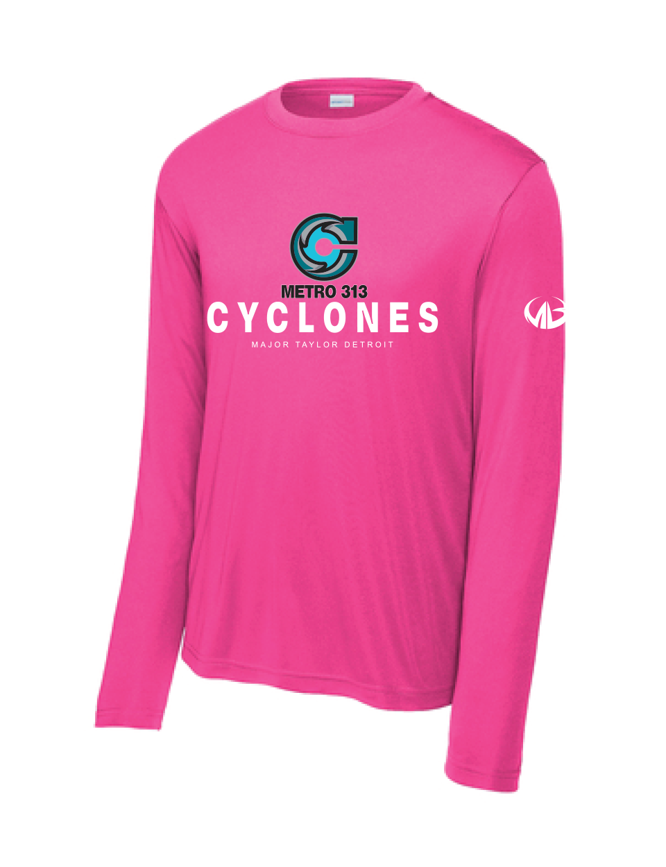 Metro 313 Cyclones - Long Sleeve Performance Shirts