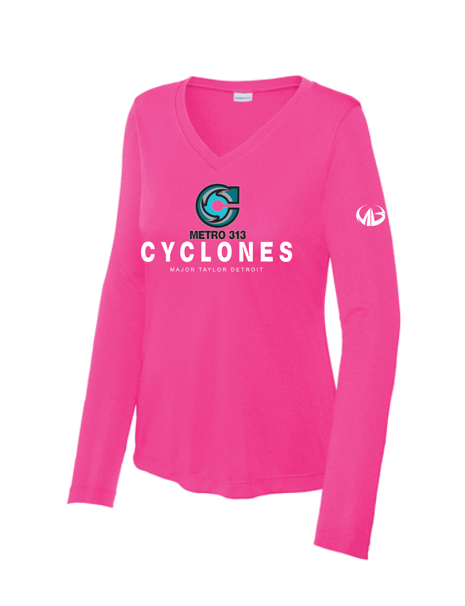 Metro 313 Cyclones - Long Sleeve Performance Shirts