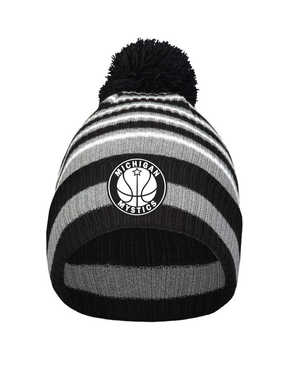 Michigan Mystics Spirit Pom Beanie
