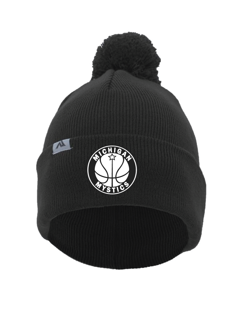 Michigan Mystics Pom-Pom Beanie
