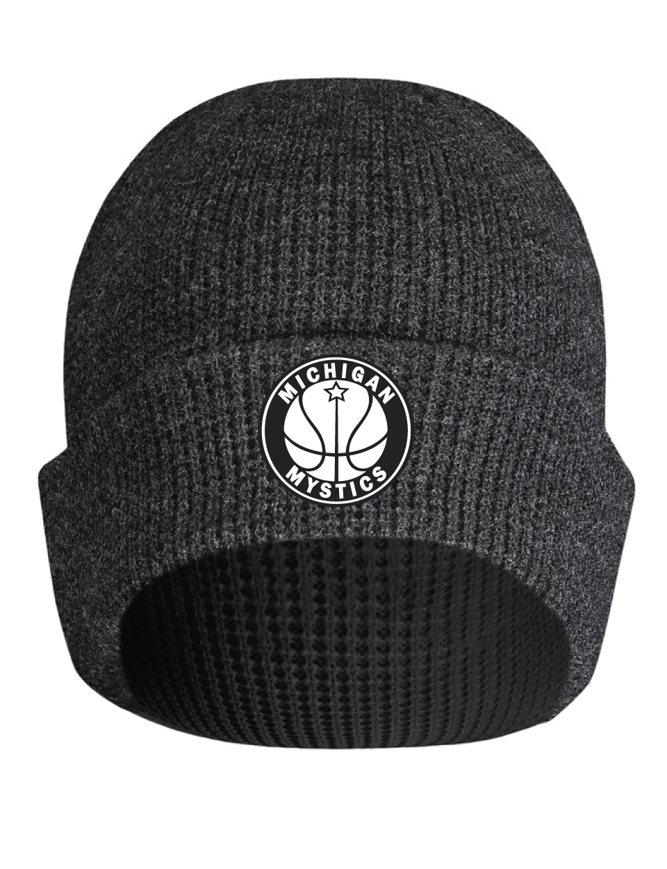 Michigan Mystics Waffle Knit Cuff Beanie