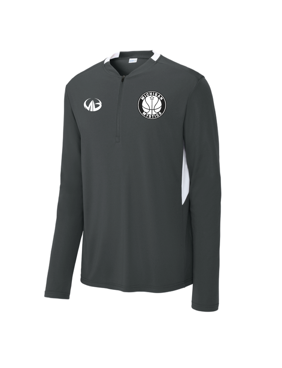 Michigan Mystics Pullover Qtr Zip