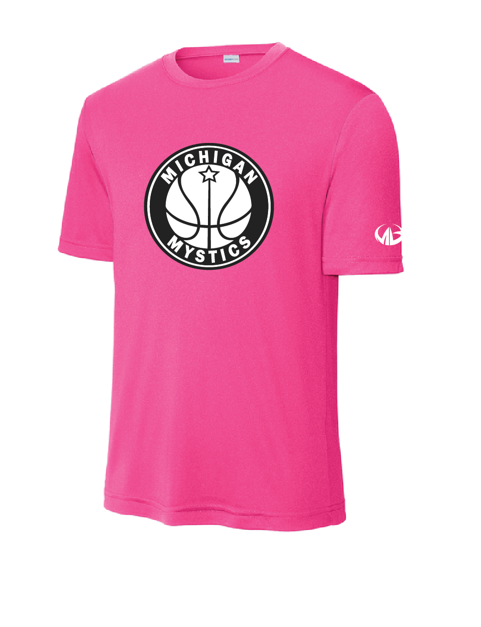 Michigan Mystics Logo Short Sleeve Performance Shirt