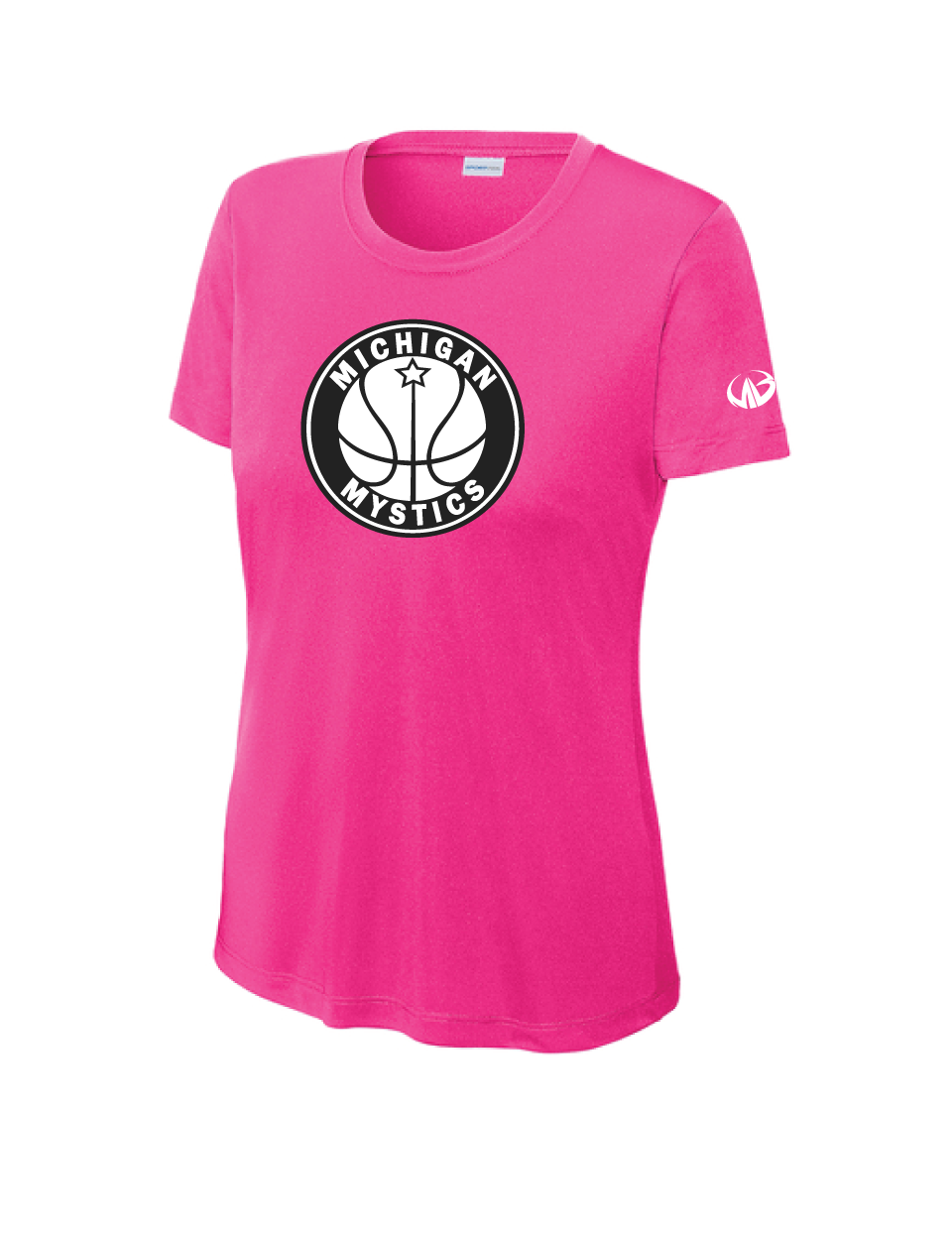 Michigan Mystics Logo Short Sleeve Performance Shirt