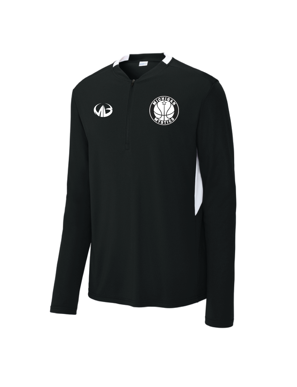 Michigan Mystics Pullover Qtr Zip