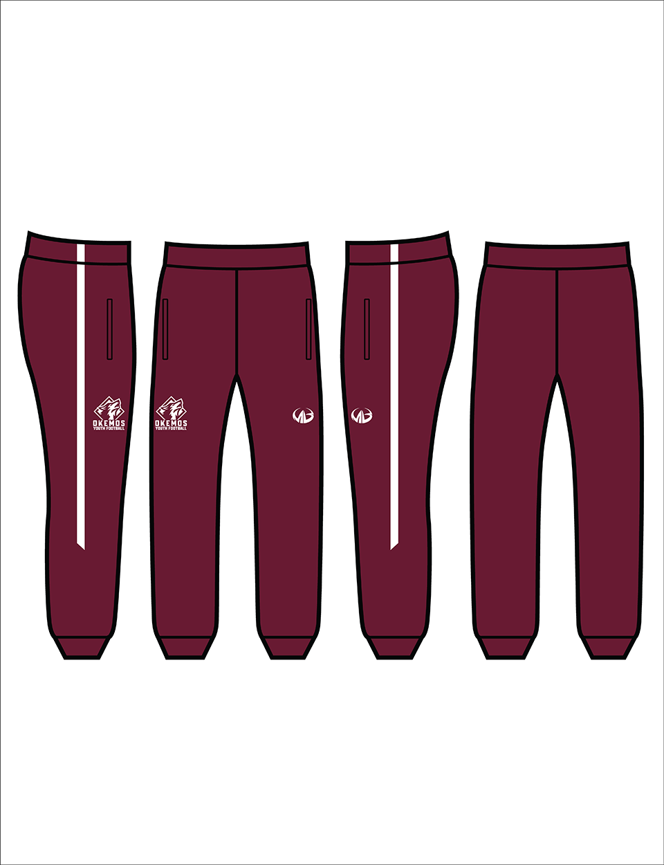 Okemos Youth Football Custom Pants