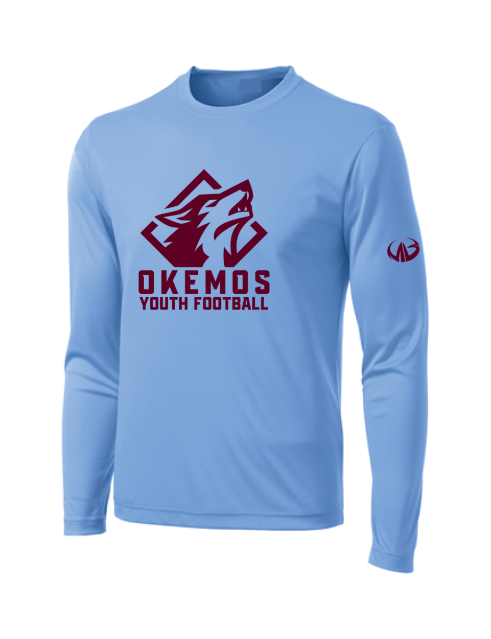 Okemos Youth Football Long Performance Shirt