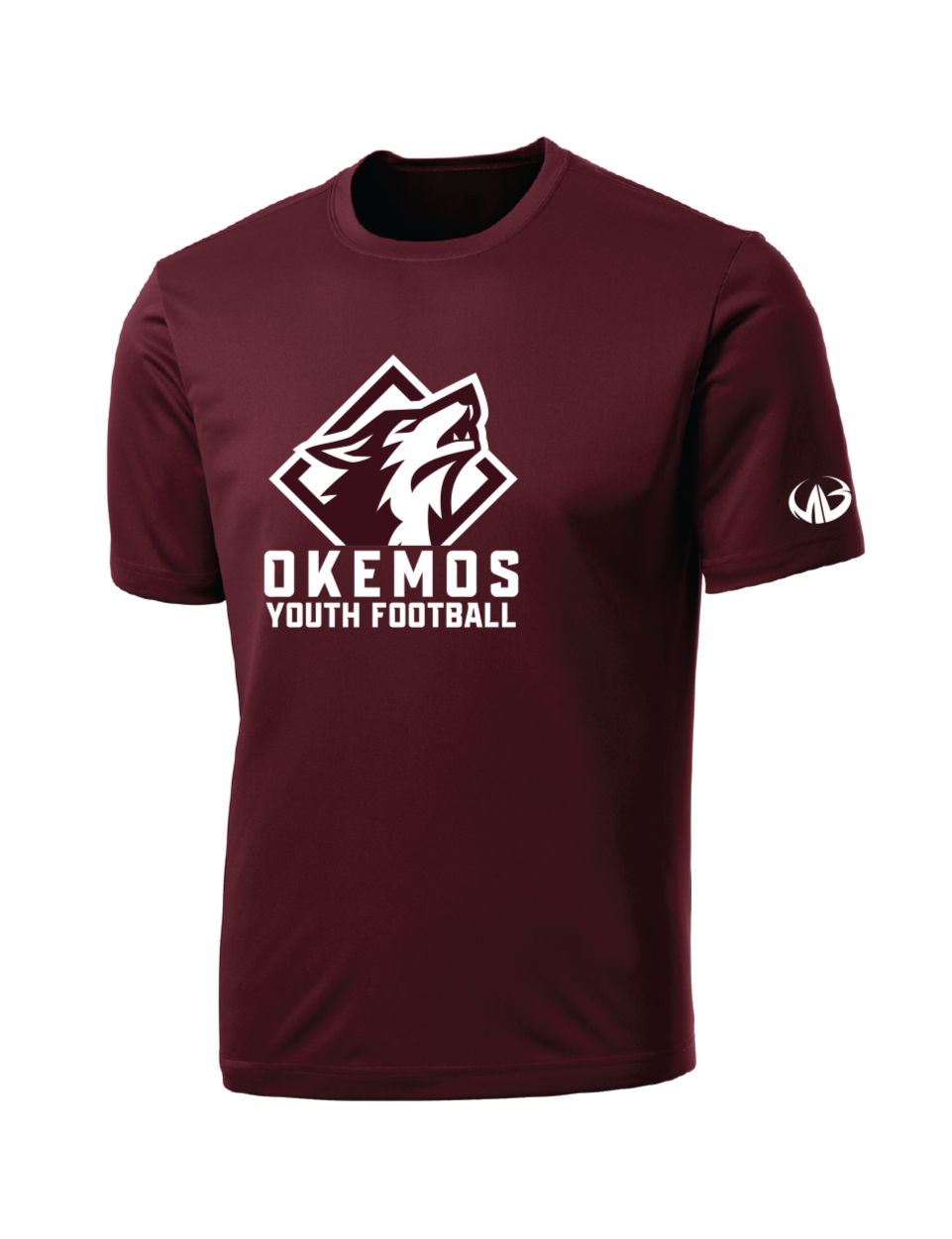 Okemos Youth Football Short Sleeve Performance Shirt