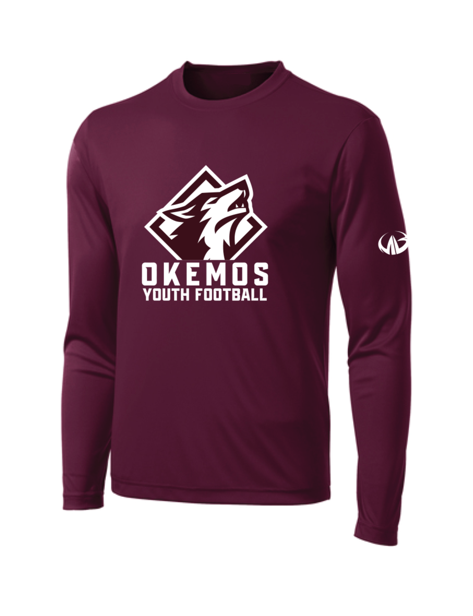 Okemos Youth Football Long Performance Shirt