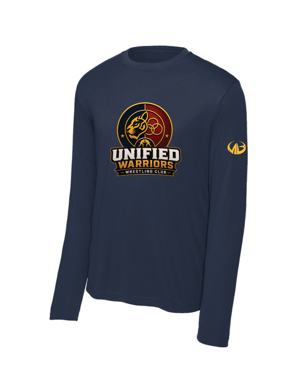 Unified Warriors Wrestling Club Long Sleeve Performance Shirt