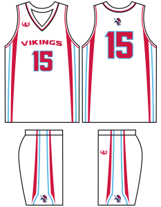 Battle basketball uniform design