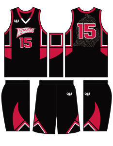 Horn basketball uniform design