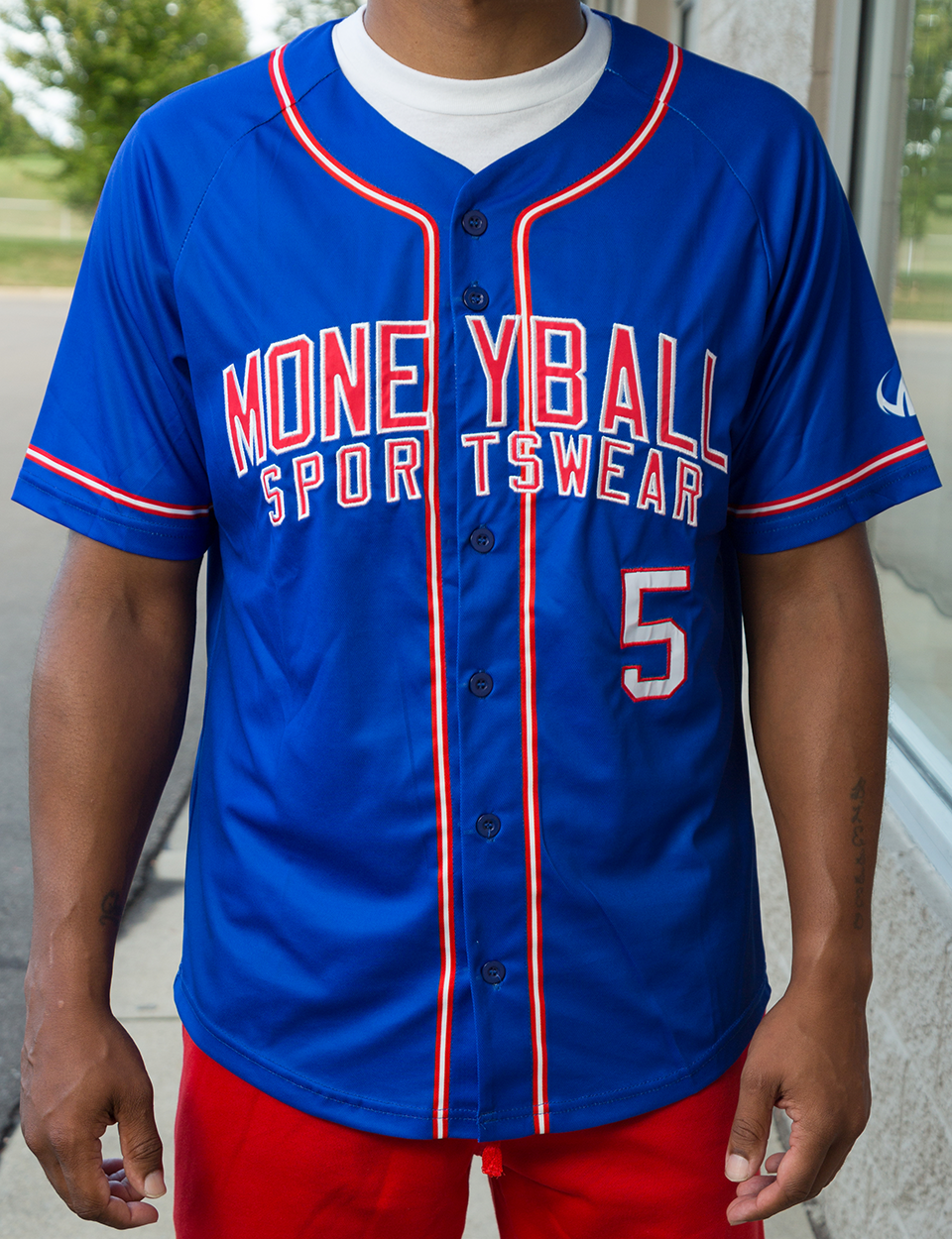 Baseball Jersey by Moneyball Sportswear 