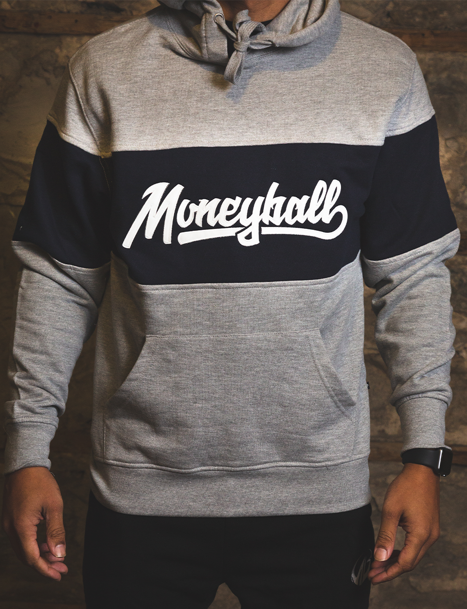 Men S Twill Hoodie Hoodies Sweatshirts Moneyball Sportswear