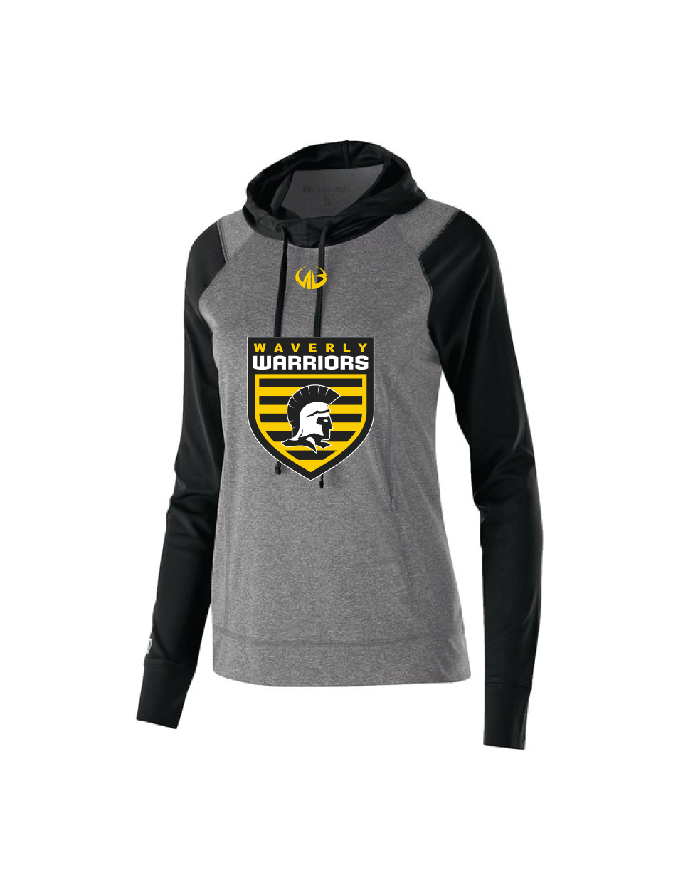 Waverly Varsity Soccer Spirit Wear Ladies Echo Hoodie Moneyball