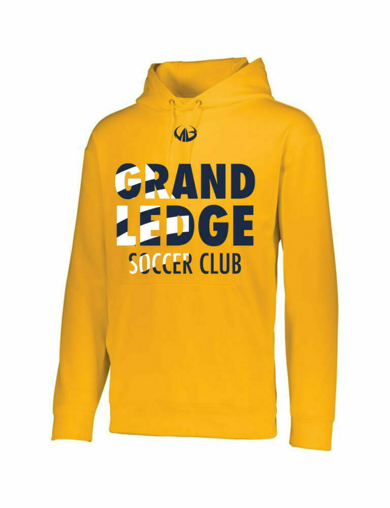 Grand Ledge Soccer Club - Wicking Fleece Hoodie - Moneyball Sportswear