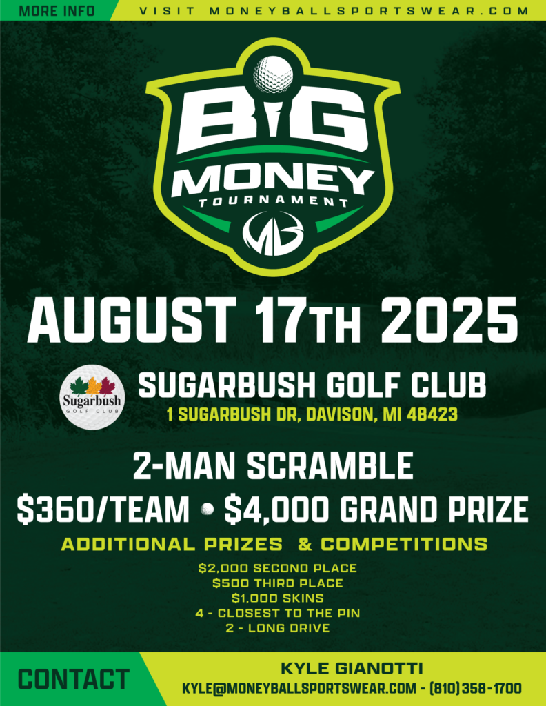 Moneyball Sportswear Big Money Golf Tournament Presented by Faygo