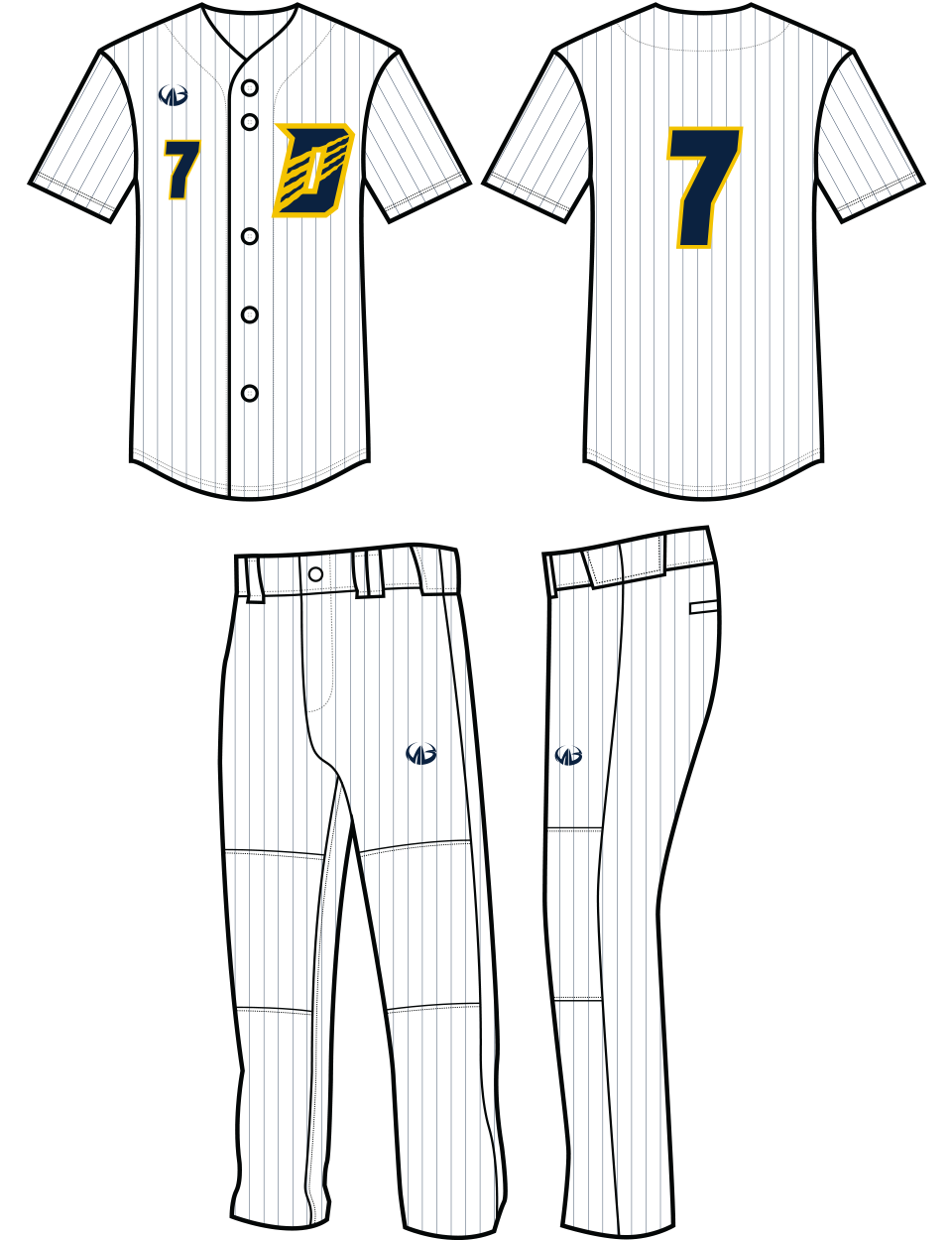 baseball uniform design