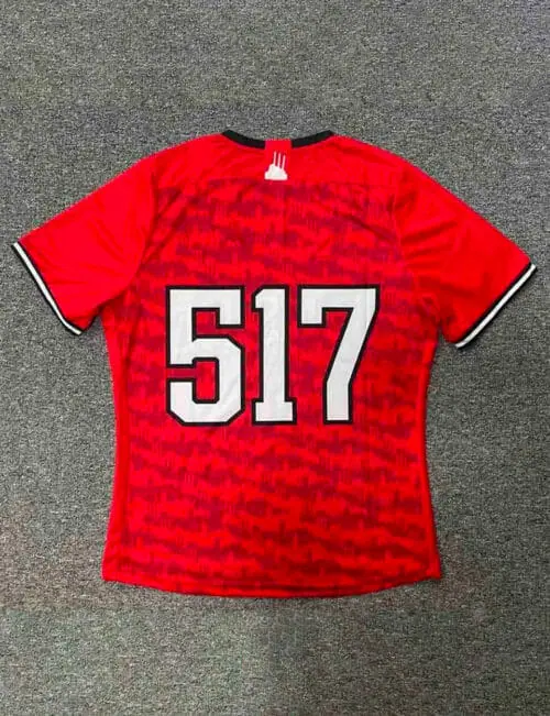 Lansing Cardinals Baseball custom jersey created at Lansing Sport