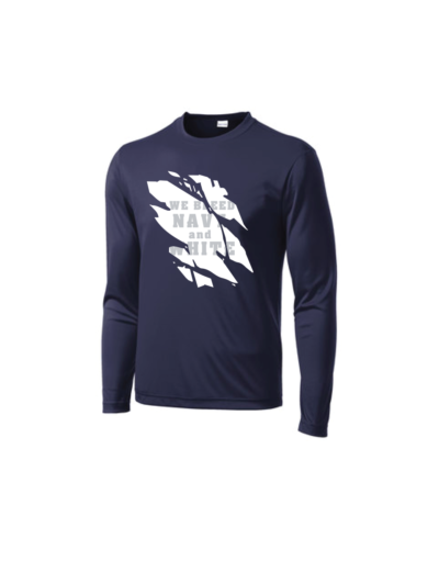 Pierce – We Bleed - Long Sleeve Performance Shirt