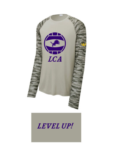 Linden Charter Volleyball Camo Long Sleeve