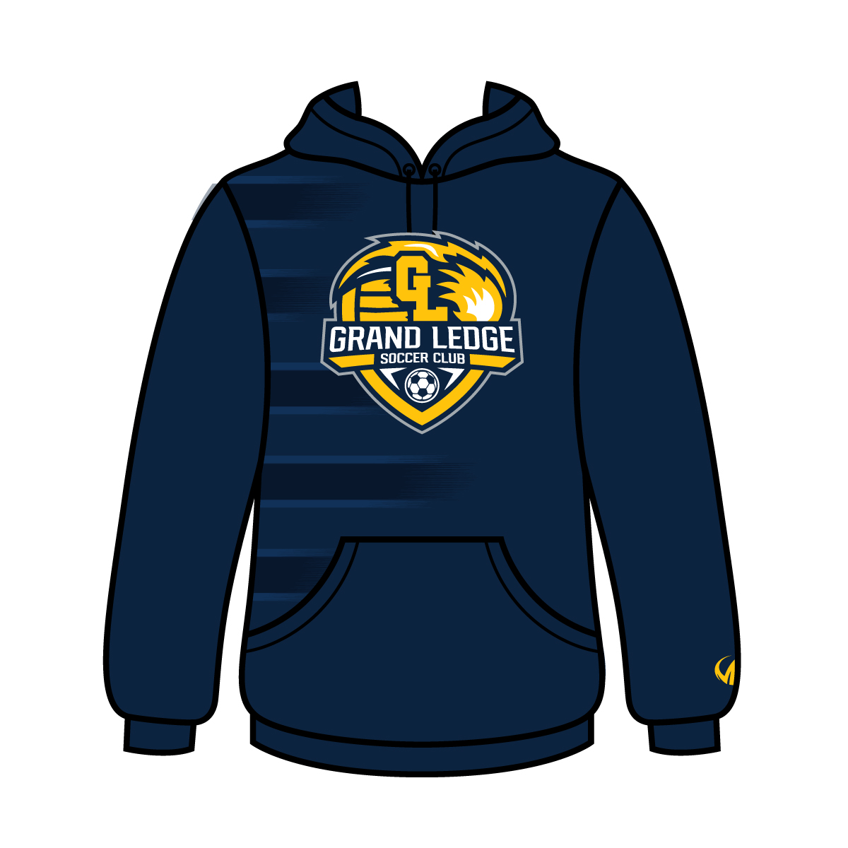 Grand Ledge SC - Sublimated Hoodie