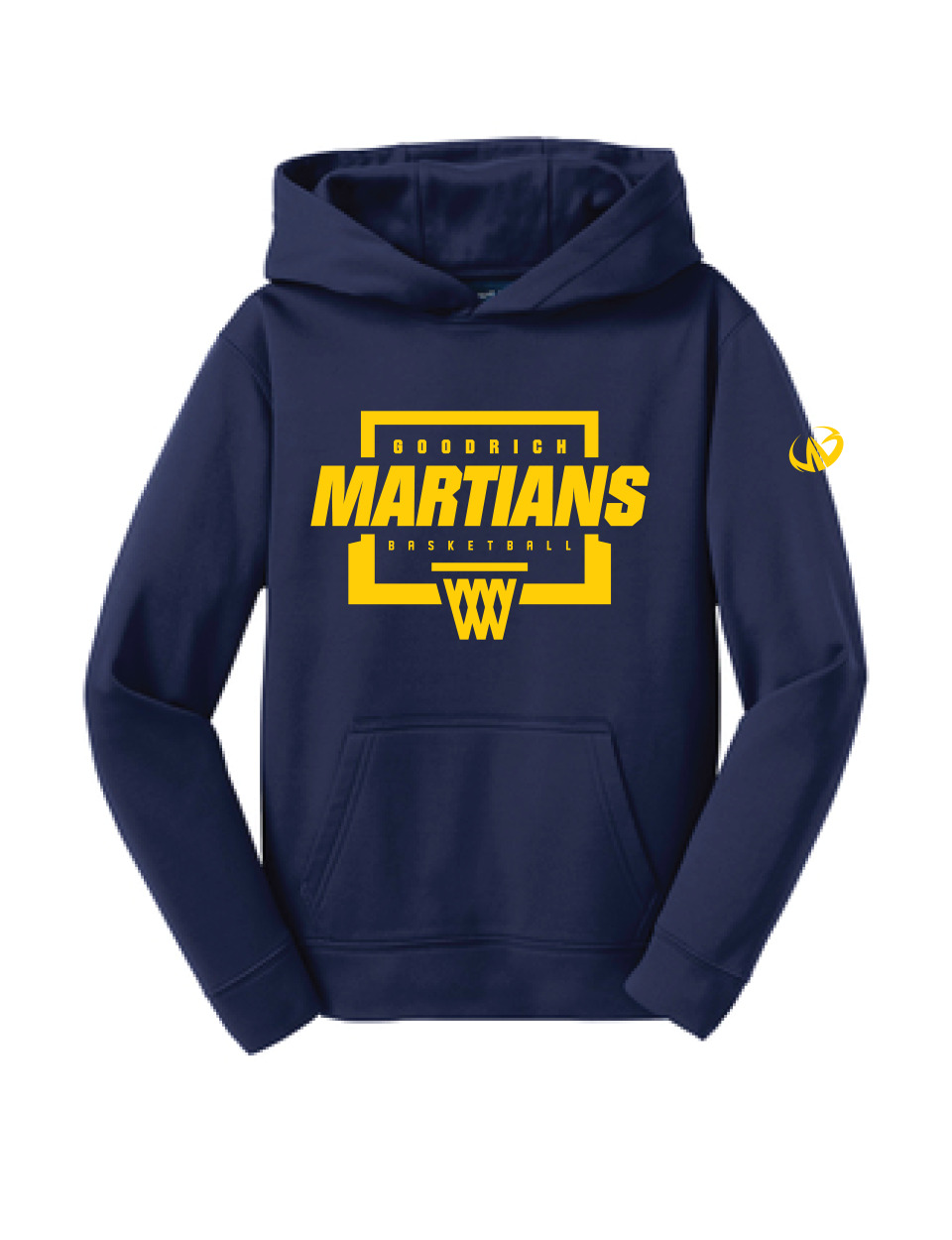 Goodrich Martians Basketball Sport Fleece Moneyball Sportswear