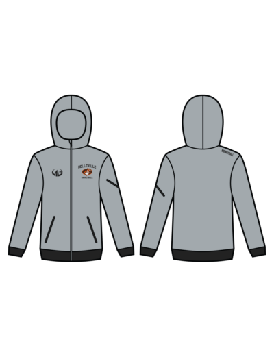 Belleville Boys Basketball - ActivFleece FZ Hoodie