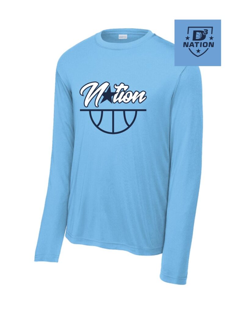 D3 Nation - Long Sleeve Performance Shirt