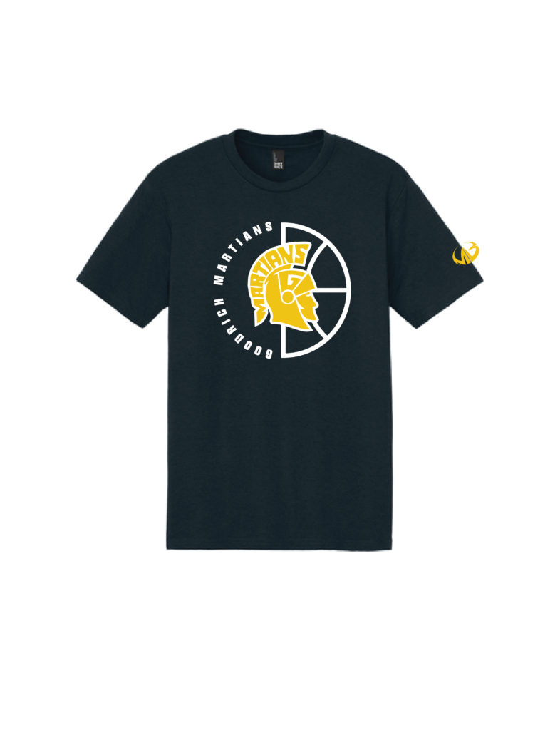 Goodrich Basketball  Navy Tri Blend T-Shirt