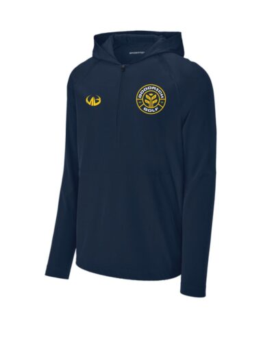 Goodrich Golf  Long Sleeve Q Zip w/hood