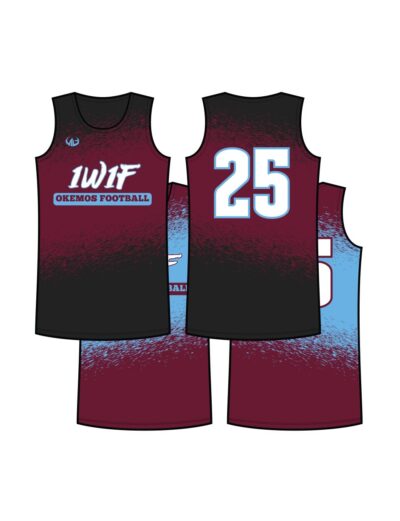 Okemos Football 7v7 100% - Reversible Compression Jersey