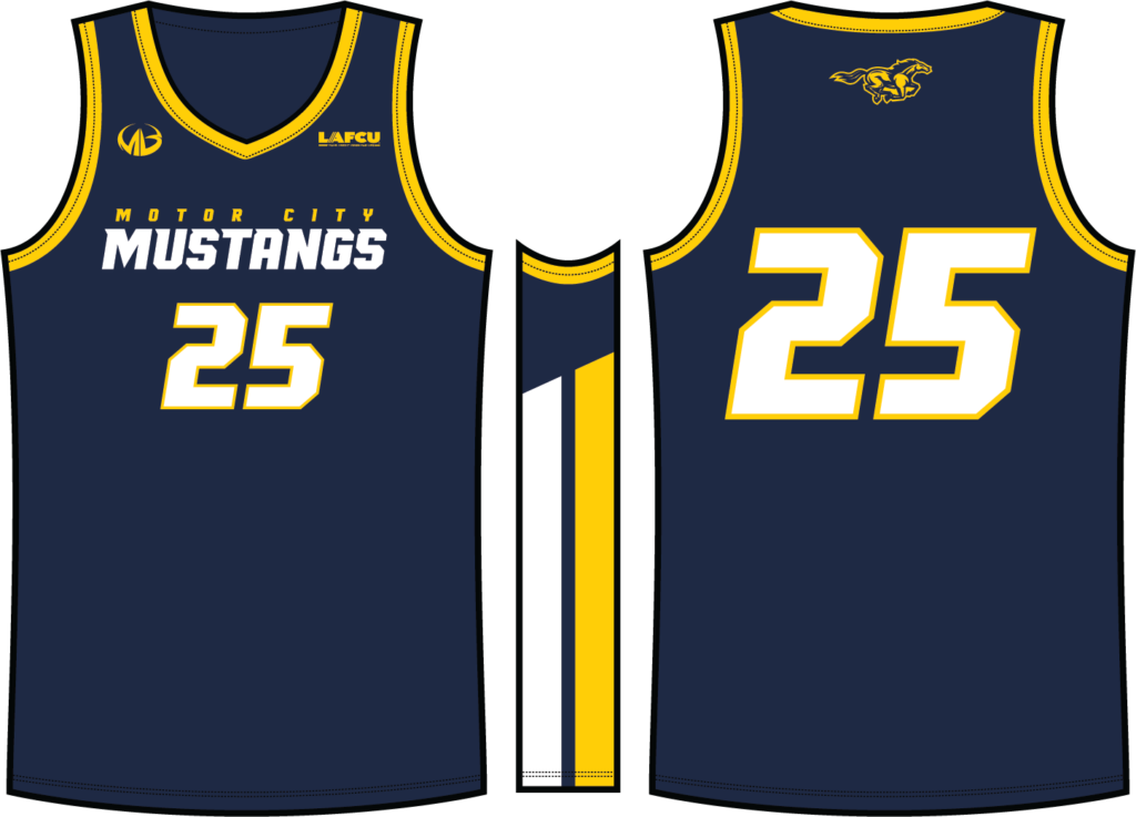 Motor City Mustangs Jersey
