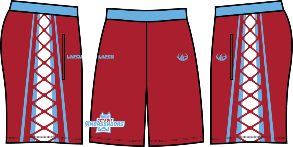 Detroit Ambassadors Shorts w/pockets