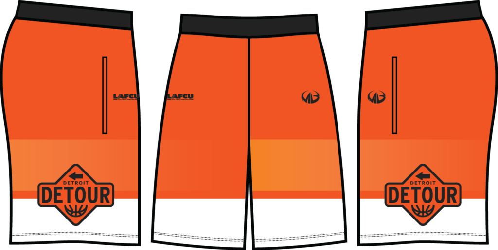 Detroit Detour Shorts w/pockets