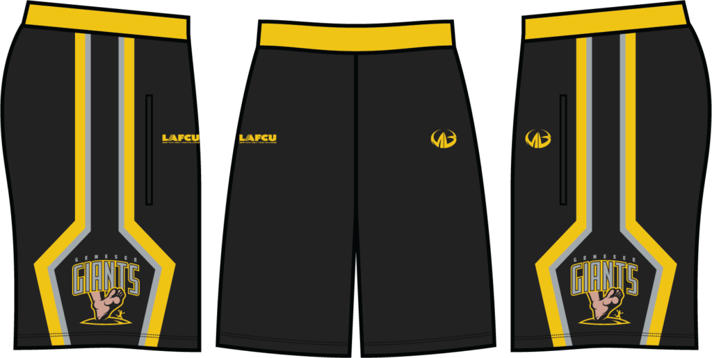 Genesee Giants Shorts w/pockets