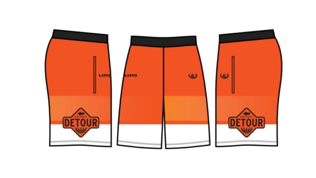 Detroit Detour Shorts w/pockets